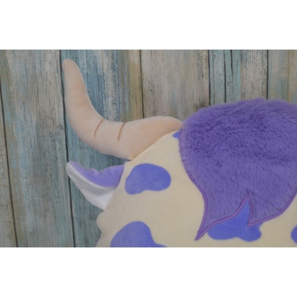 Squishmallows 16" Conway The Purple Spotted Highland Cow Plush NWT - Picture 5 of 11